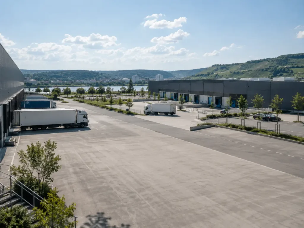 Gewerbefläche in den Neckarwiesen Esslingen