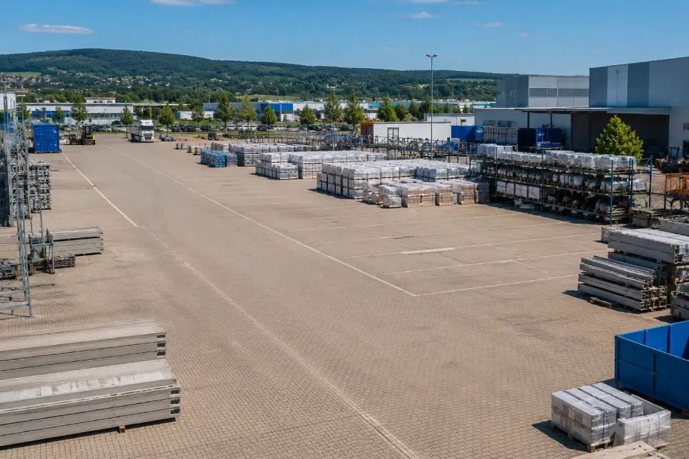 Freifläche als Lagerplatz und Stellplatz zur Miete