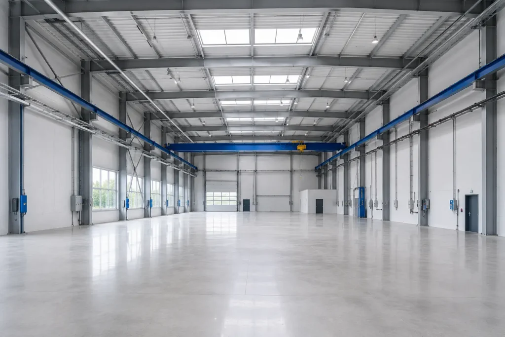 Produktionshalle mieten in der Region Stuttgart, moderne Fertigungshalle
